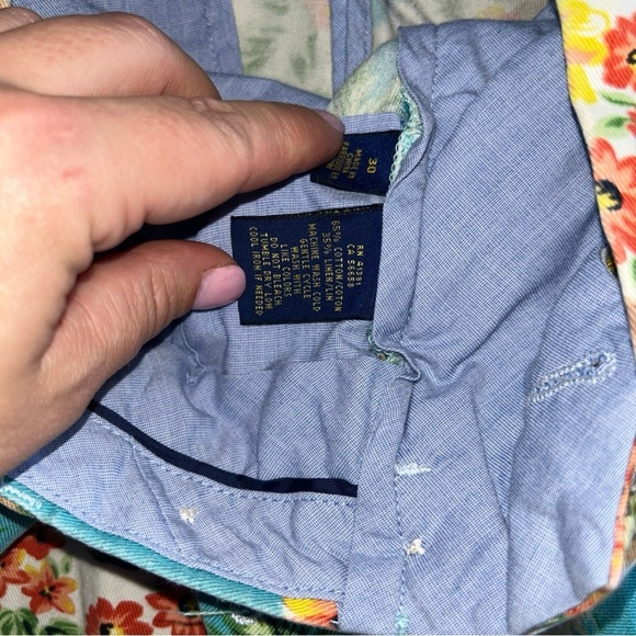 Polo by Ralph Lauren Light Blue Shorts. Hawaiian Girl - Picture 5 of 8